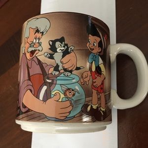 Walt Disney PINOCCHIO animated movie mug